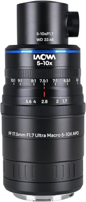 LAOWA Aksen 17.5mm f/1.7 5-10X Ultra Macro APO (Coaxial Illumination Version) L-Mount