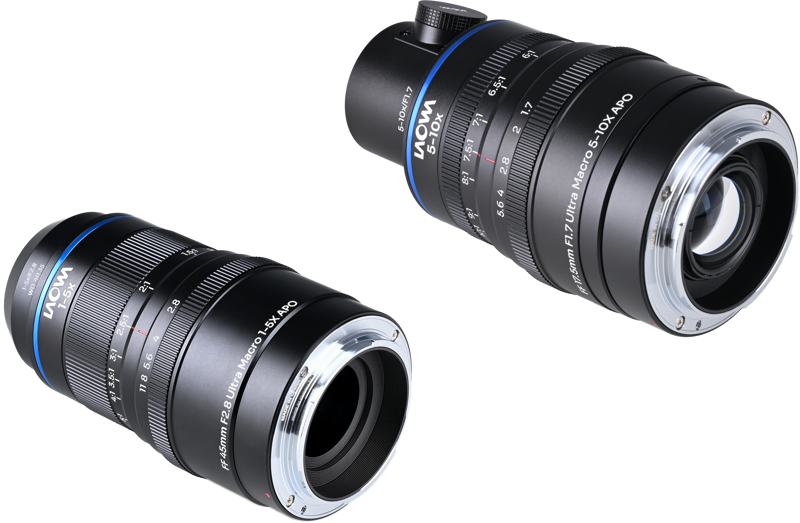 LAOWA Aksen 2-lens Bundle  [45mm f/2.8, 17.5mm f/1.7 (Coaxial Illumination Version)] Canon EF