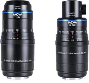 LAOWA Aksen 2-lens Bundle  [45mm f/2.8, 17.5mm f/1.7 (Coaxial Illumination Version)] Sony FE
