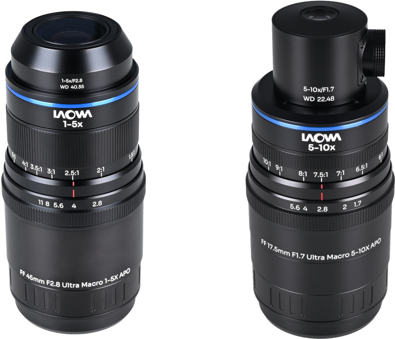 LAOWA Aksen 2-lens Bundle  [45mm f/2.8, 17.5mm f/1.7 (Coaxial Illumination Version)] Sony FE