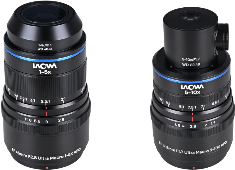 LAOWA Aksen 2-lens Bundle  [45mm f/2.8, 17.5mm f/1.7 (Coaxial Illumination Version)] Nikon F