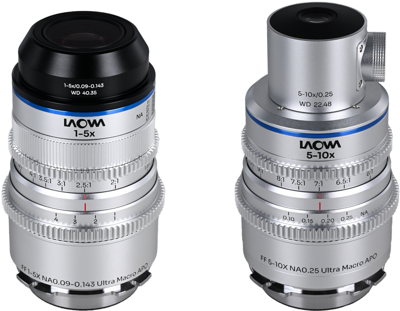 LAOWA Aksen 2-lens Cine Bundle  [45mm f/2.8, 17.5mm f/1.7 (Coaxial Illumination Version)] Arri PL