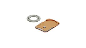 Tilta Khronos Multi-Functional Magnetic Backplate for iPhone 17 Pro - Orange