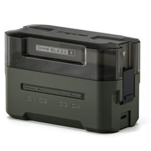Tilta Portable Charging Station for DMW-BLK22 (4 Channel) - Green
