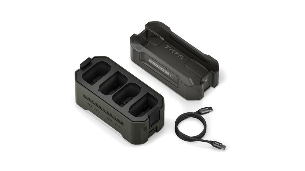 Tilta Portable Charging Station for DMW-BLK22 (4 Channel) - Green
