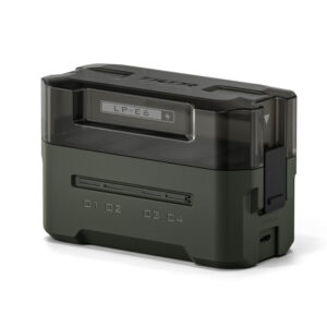 Tilta Portable Charging Station for LP-E6 (4 Channel) - Green