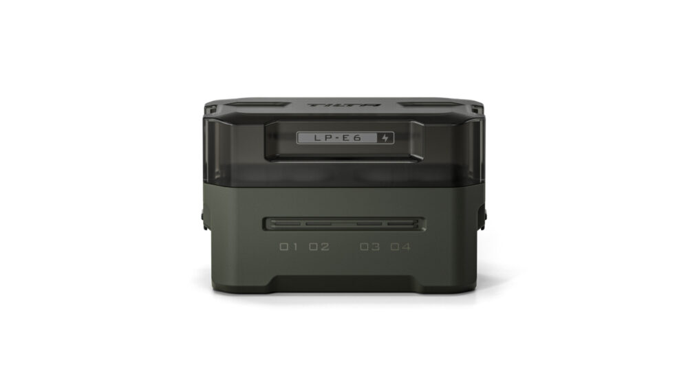 Tilta Portable Charging Station for LP-E6 (4 Channel) - Green