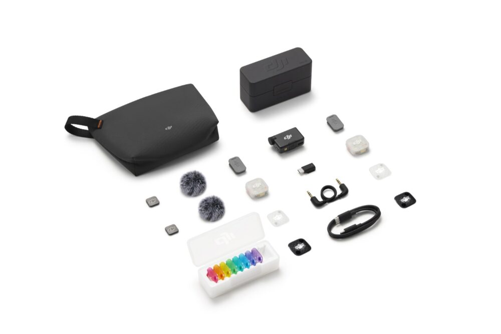 DJI Mic Mini 2S (2 TX + 1 RX + Charging Case)