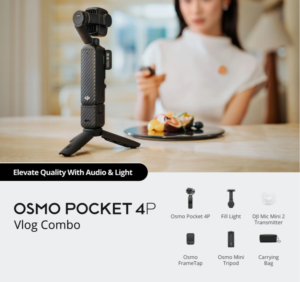 DJI Osmo Pocket 4P Vlog Combo