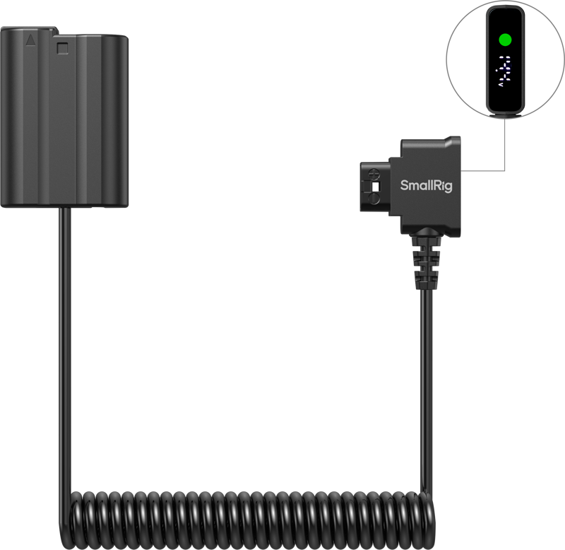 SMALLRIG 6537 Dummy Battery Power Cable for D-tap for Nikon EN-EL15c