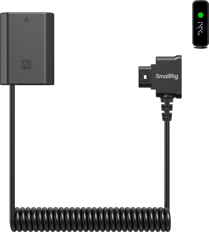 SMALLRIG 6655 Dummy Battery Power Cable for D-tap for Sony NP-FZ100