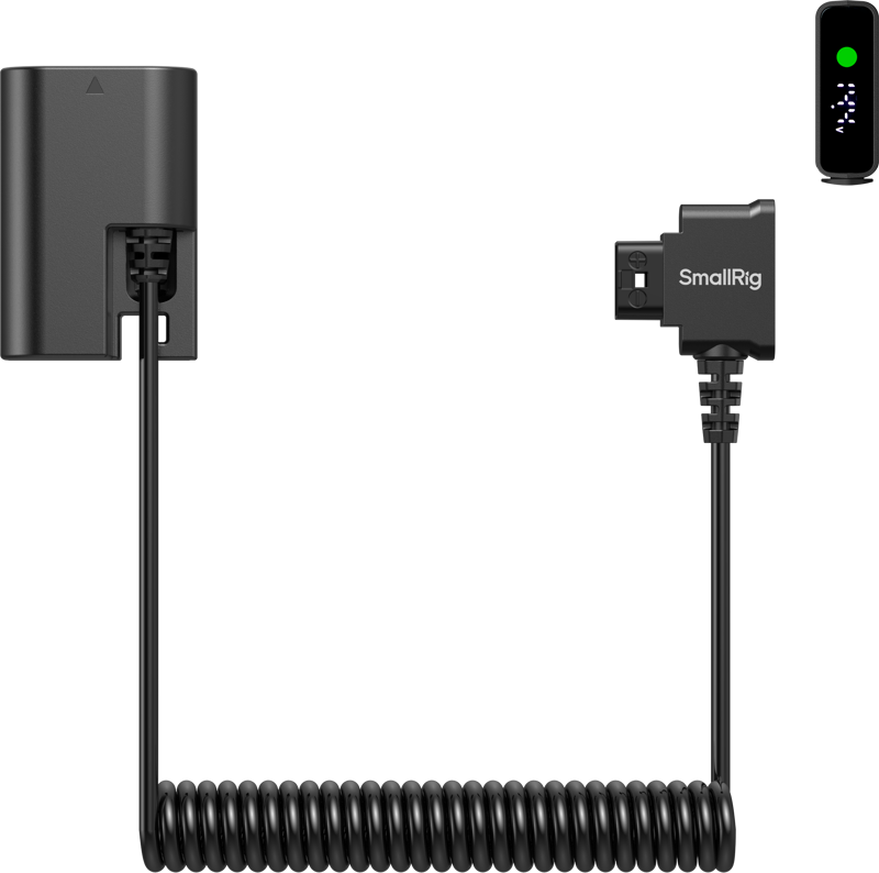 SMALLRIG 6656 Dummy Battery Power Cable for D-tap for Canon LP-E6P