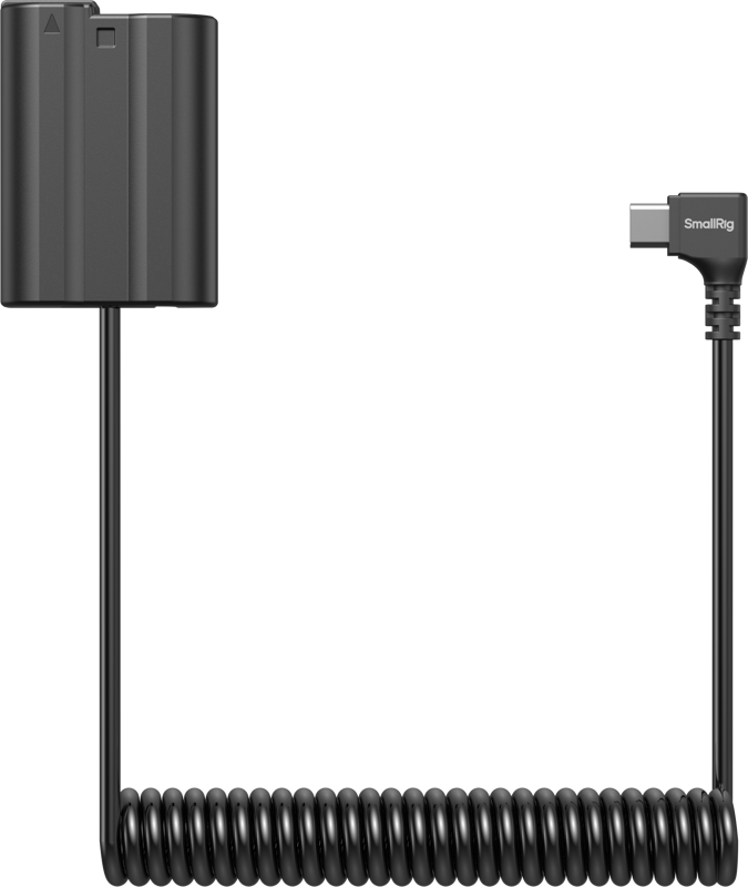 SMALLRIG 6541 Dummy Battery Power Cable for USB-C for Nikon EN-EL15c