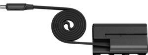 SMALLRIG 6416 Attachable Self-Coiling Dummy Battery Power Cable USB-C for NP-F550