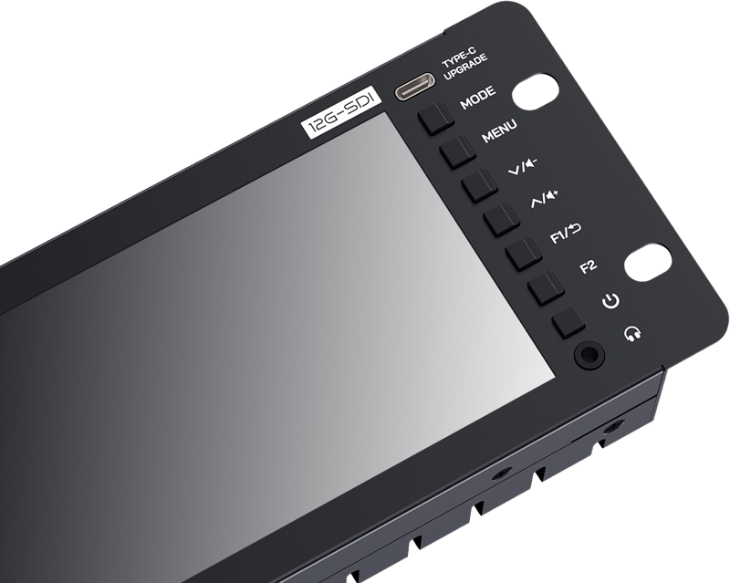 FEELWORLD Monitor FRM501G Triple 5.5 inch 2RU rackmount