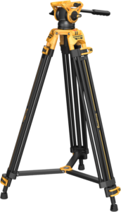 SMALLRIG 5523 Video Tripod with Heavy-Duty Fluid Head AD-01 (BumbleBee Edition)