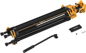 SMALLRIG 5523 Video Tripod with Heavy-Duty Fluid Head AD-01 (BumbleBee Edition)