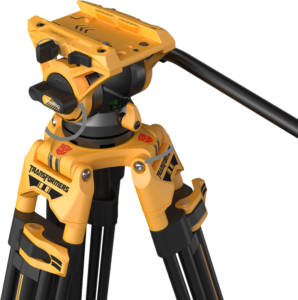 SMALLRIG 5523 Video Tripod with Heavy-Duty Fluid Head AD-01 (BumbleBee Edition)