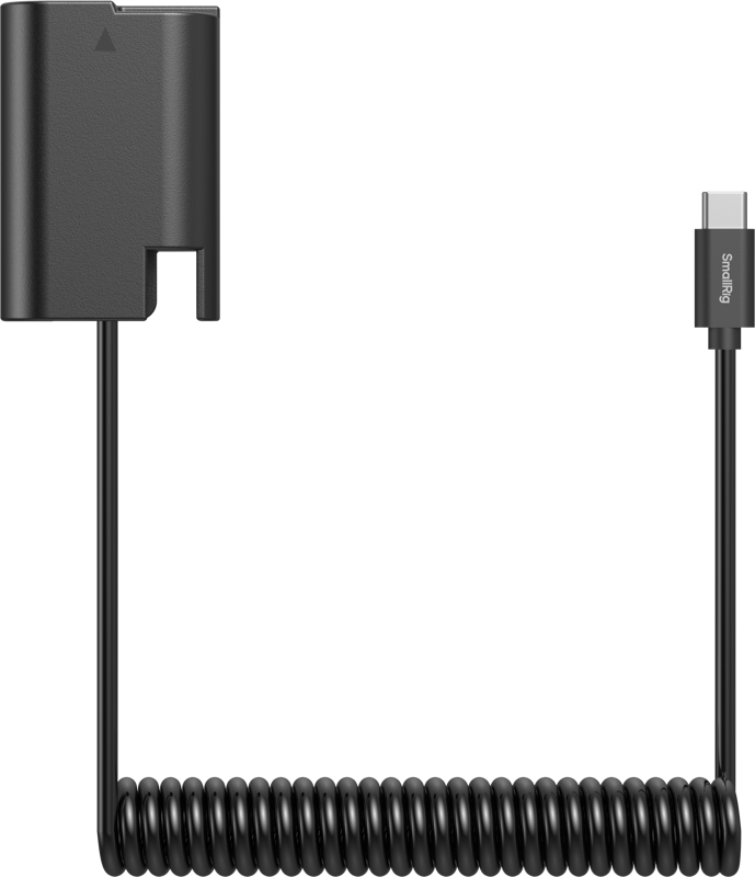 SMALLRIG 6657 Dummy Battery Power Cable for USB-C for Panasonic DMW-BLK22