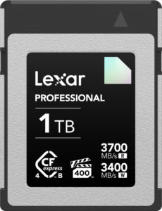 LEXAR CFexpress 4.0 Pro Diamond R3700/W3400 (VPG400) 1TB