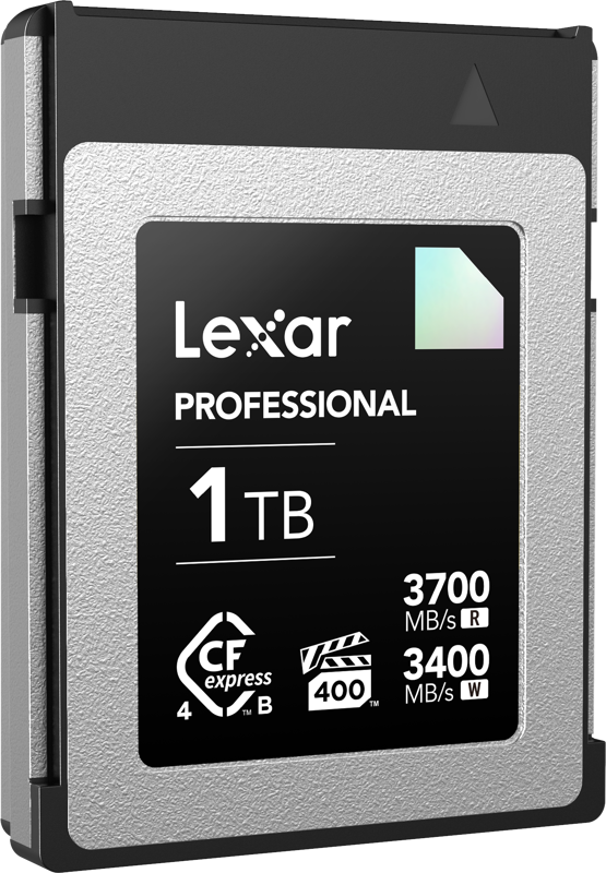 LEXAR CFexpress 4.0 Pro Diamond R3700/W3400 (VPG400) 1TB