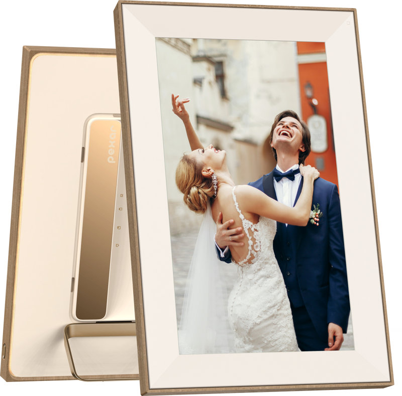LEXAR I Pexar Digital Picture Frame I 15.6-inch I Full HD/16:9 I WiFi I Built-in 64GB I Starlight