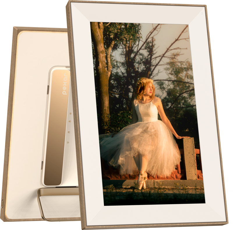 LEXAR I Pexar Digital Picture Frame I 15.6-inch I Full HD/16:9 I WiFi I Built-in 64GB I Starlight
