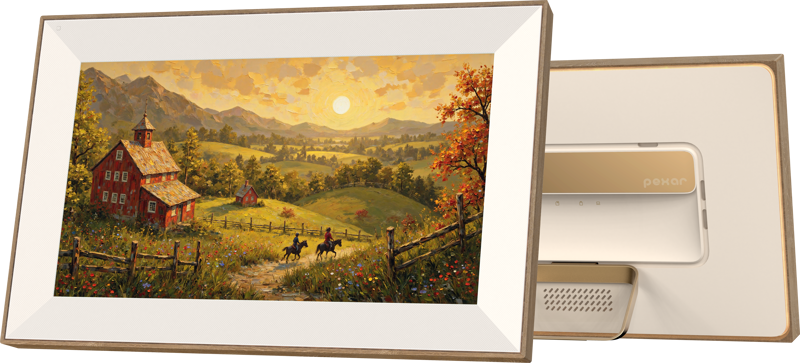 LEXAR I Pexar Digital Picture Frame I 15.6-inch I Full HD/16:9 I WiFi I Built-in 64GB I Starlight