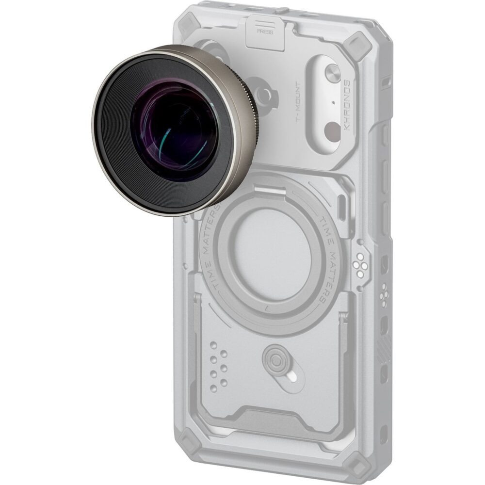 Tilta 16mm Wide Angle Lens for iPhone (T-Mount) - Champagne