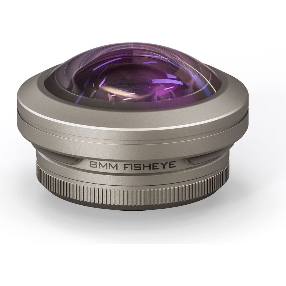 Tilta 8mm Fisheye Lens for iPhone (T-Mount) - Champagne