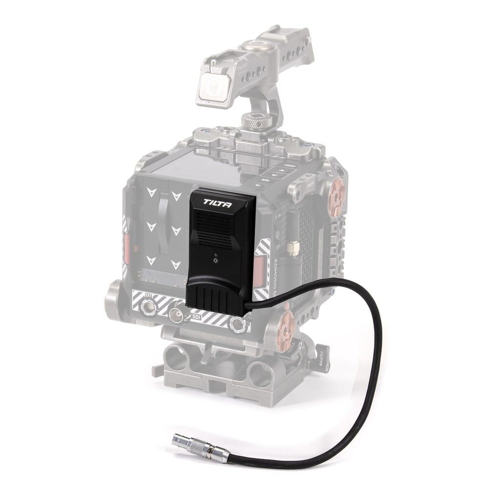 Tilta Canon BP Dummy Battery to 2-Pin Power Lemo Cable