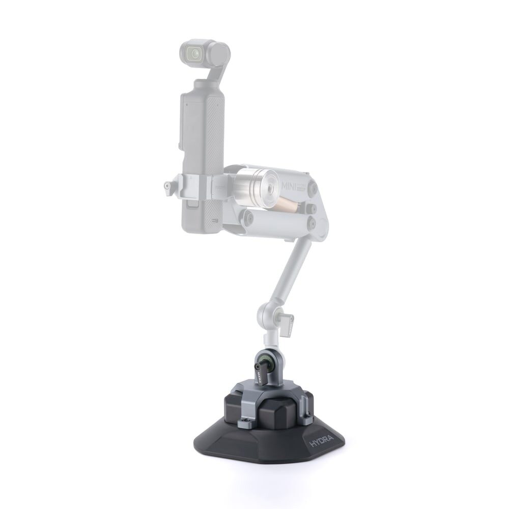 Tilta Electronic Suction Cup (4.5) with Rosette Mounting Bracket - Titanium Gray