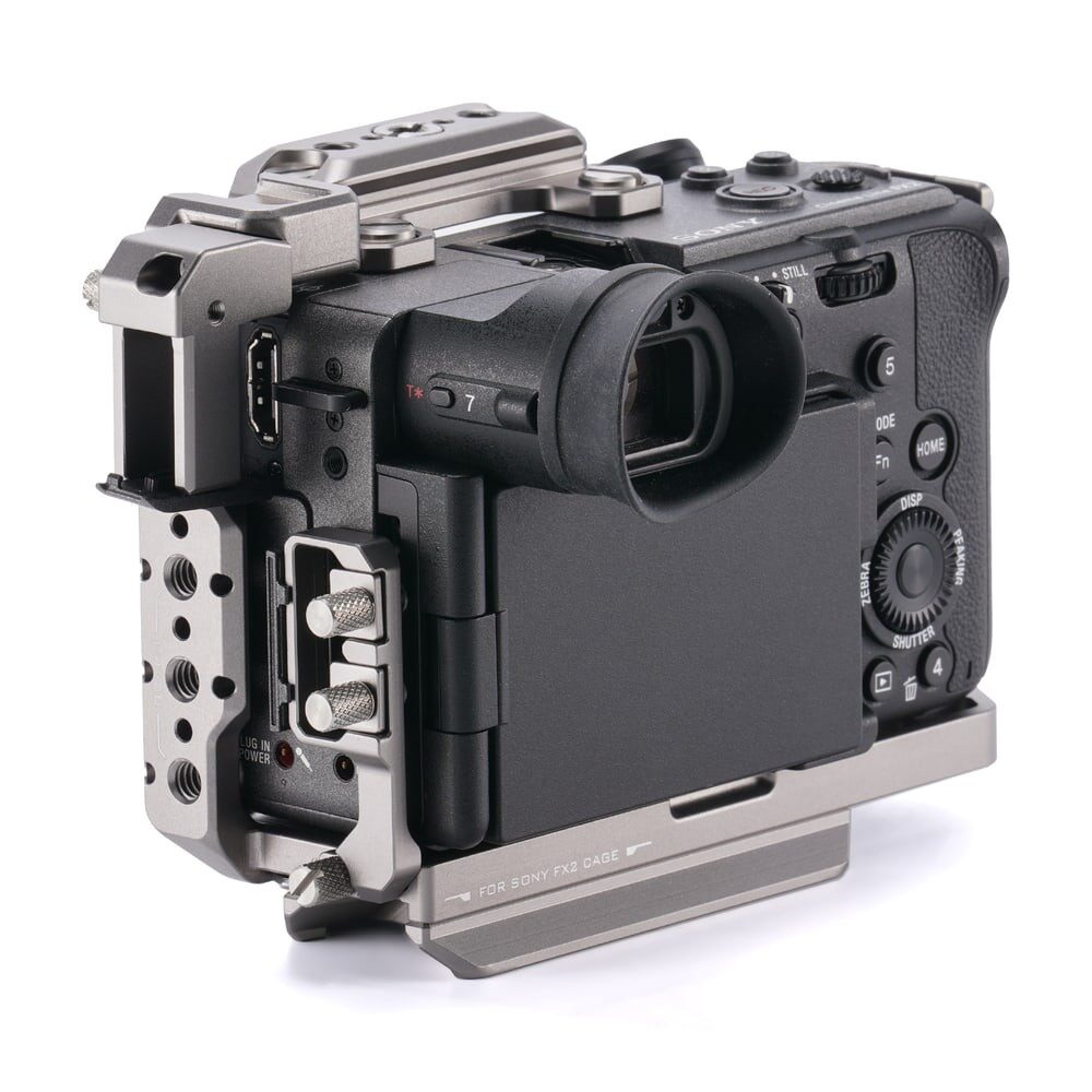 Tilta Full Camera Cage for Sony FX2 - Titanium Gray