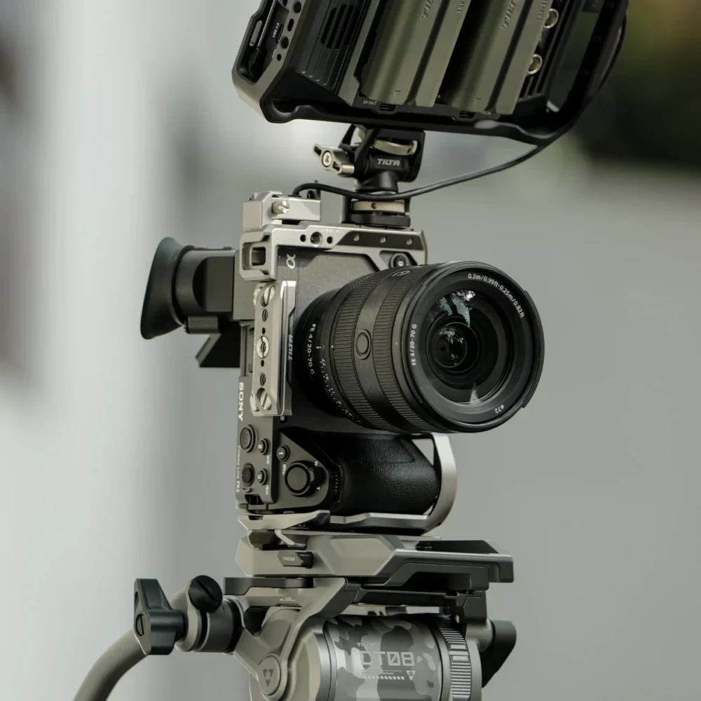 Tilta Full Camera Cage for Sony FX2 - Titanium Gray
