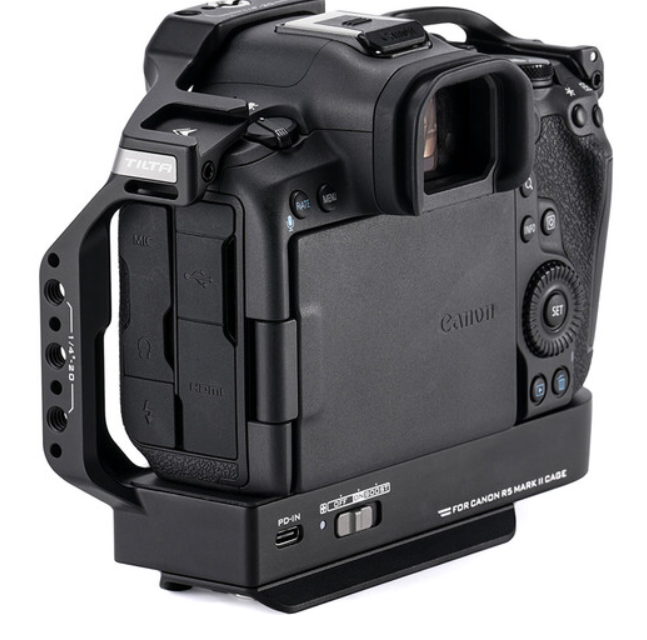 Tilta Full Camera Cage with Cooling System for Canon R5 Mark II - Black
