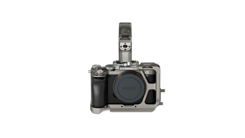 Tilta Half Camera Cage for Sony a7C II / a7C R Lightweight Kit - Titanium Gray