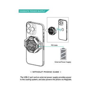 Tilta Khronos Cooling System V2 for iPhone - Black