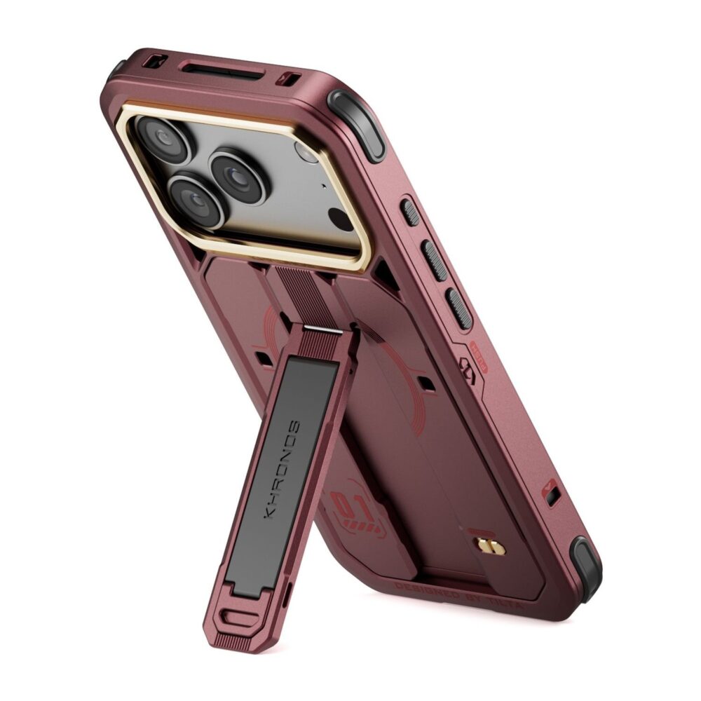 Tilta Khronos Core iPhone 18 Pro Case - Burgundy