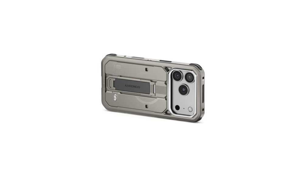 Tilta Khronos Core iPhone 18 Pro Case - Titanium Gray