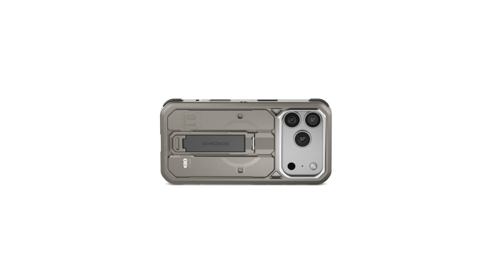 Tilta Khronos Core iPhone 18 Pro Case - Titanium Gray