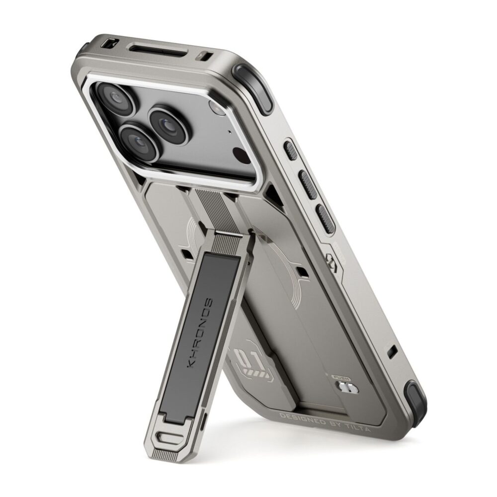 Tilta Khronos Core iPhone 18 Pro Max Case - Titanium Gray