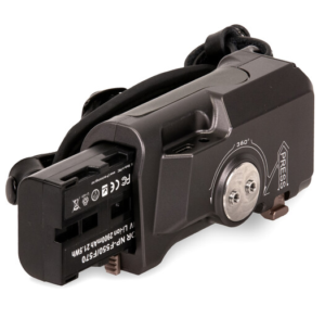 Tilta Left Side Advanced Power Handle with Run/Stop (F570 Battery) - Tilta Gray