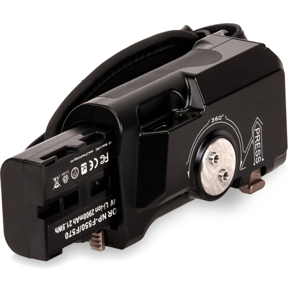 Tiltaing Left Side Advanced Power Handle with Run/Stop (F570 Battery) - Black