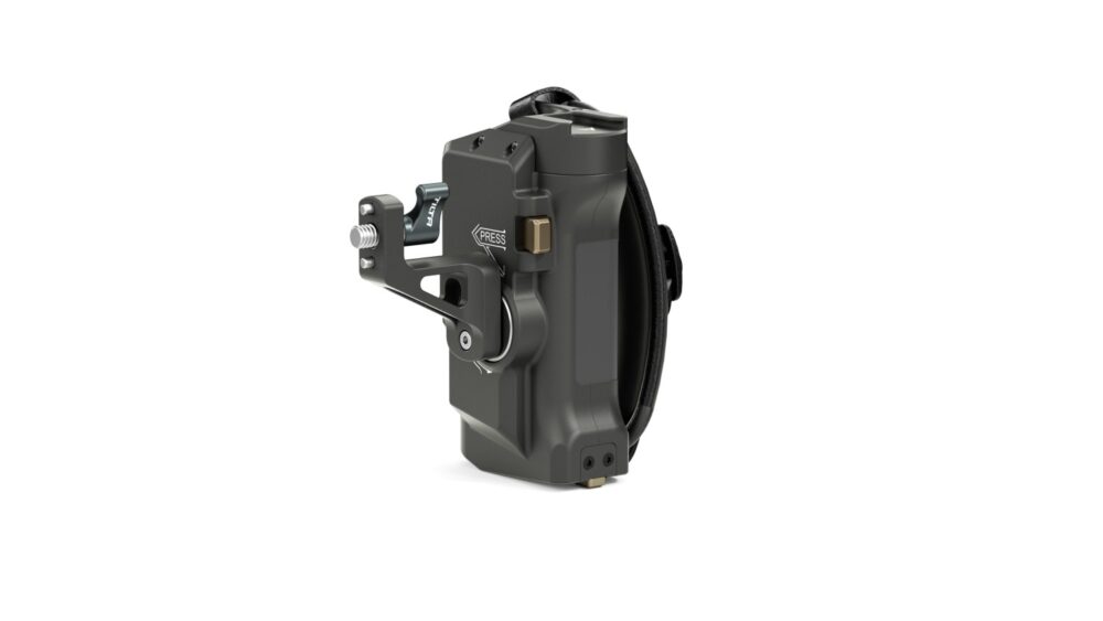 Tiltaing Left Side Advanced Power Handle with Run/Stop Type VII (F570 Battery)- Tilta Gray