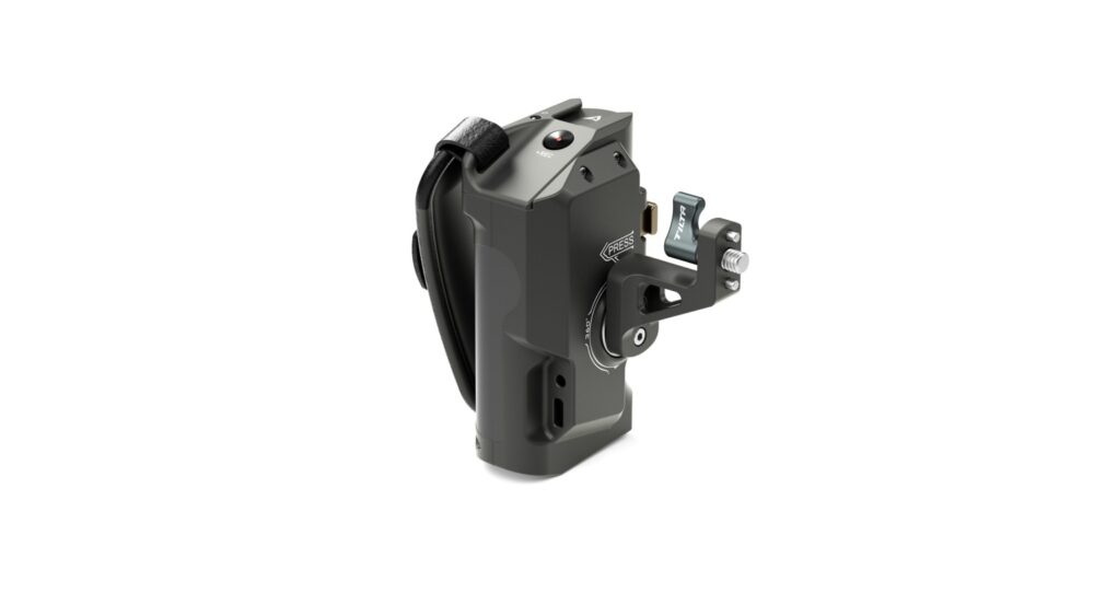 Tiltaing Left Side Advanced Power Handle with Run/Stop Type VII (F570 Battery)- Tilta Gray