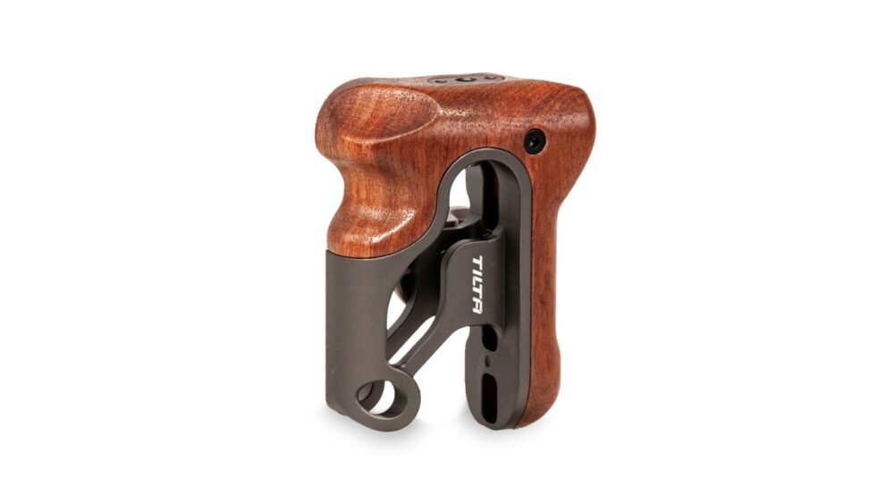 Tiltaing Left Side Wooden Handle Type II - Tilta Gray