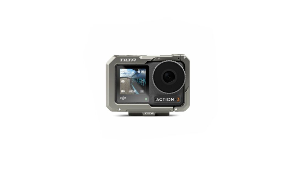 Tilta Camera Cage for DJI Osmo Action 3 Basic Kit - Titanium Gray