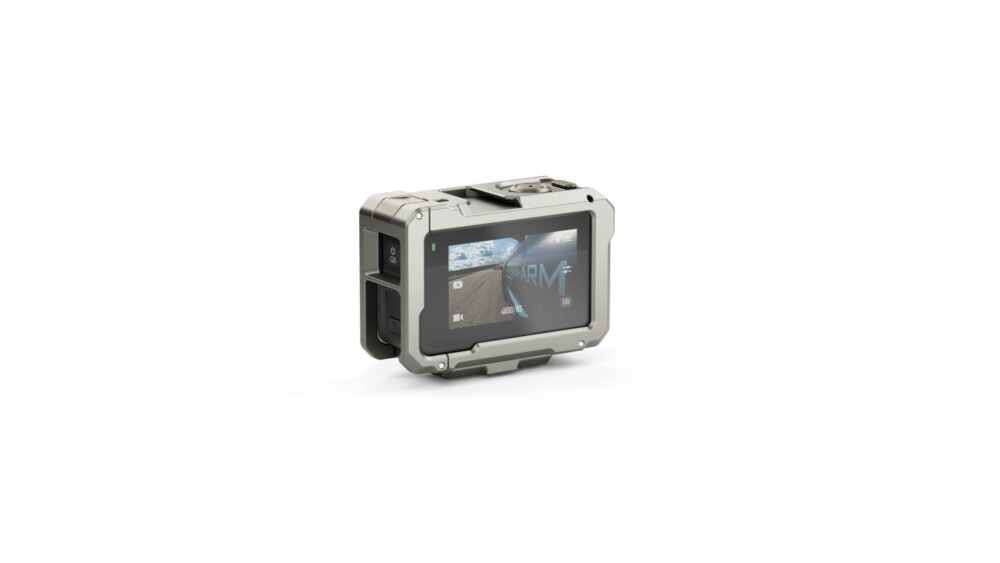 Tilta Camera Cage for DJI Osmo Action 3 Basic Kit - Titanium Gray