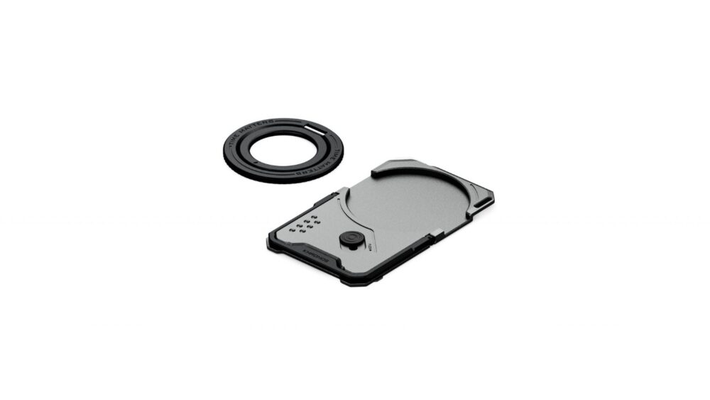 Tilta Khronos Multi-Functional Magnetic Backplate for iPhone 17 Pro Max - Space Gray