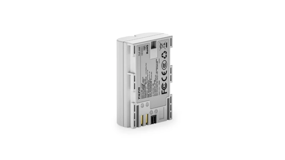 Tilta LP-E6P Battery with USB-C Input (2400mAh) - Off White